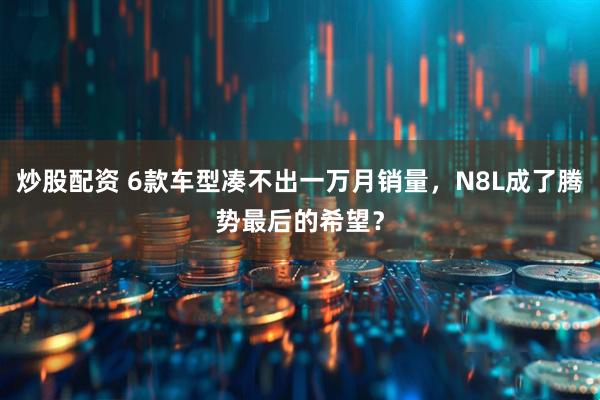 炒股配资 6款车型凑不出一万月销量，N8L成了腾势最后的希望？
